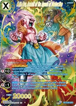 Majin Buu, Assault of the Agents of Destruction (SPR) card art