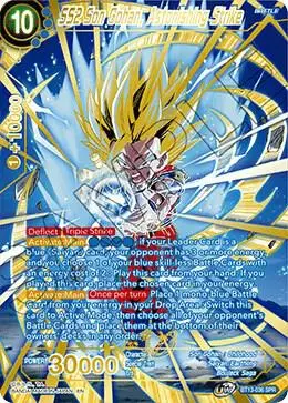 SS2 Son Gohan, Astonishing Strike (SPR) card art