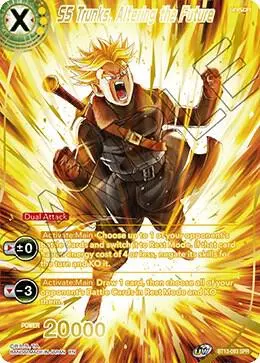 SS Trunks, Altering the Future (SPR) card art