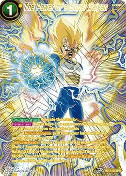 The Power of a Super Saiyan (SPR) card art