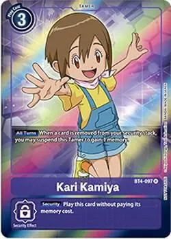 Kari Kamiya (Box Topper) card art