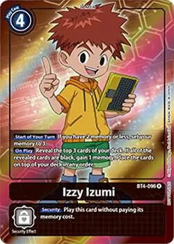 Izzy Izumi (Box Topper) card art