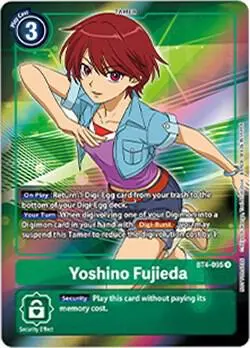 Yoshino Fujieda (Box Topper) card art