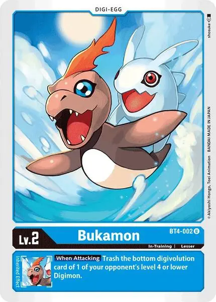 Bukamon card art