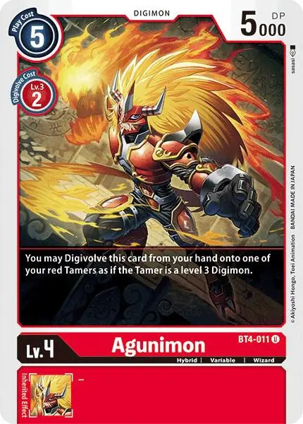 Agunimon card art