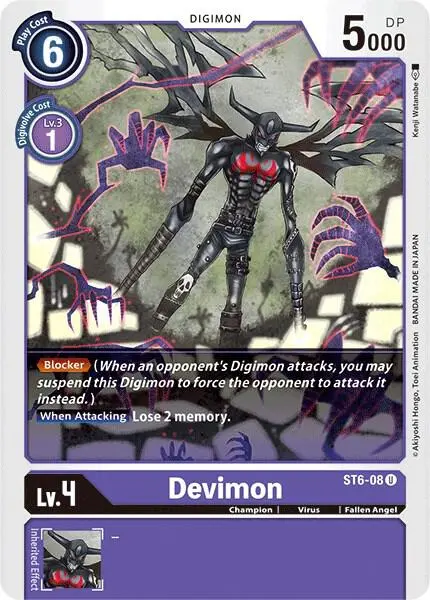 Devimon card art