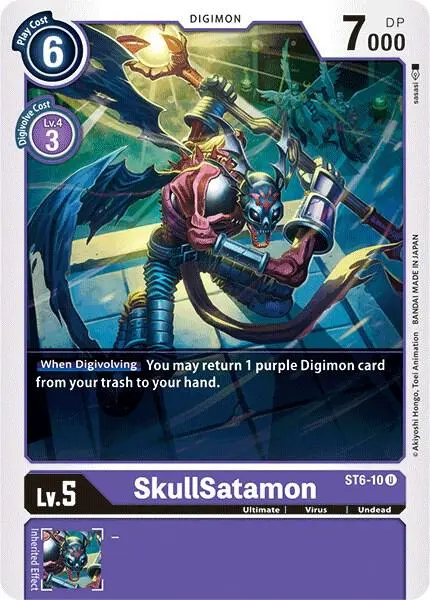 SkullSatamon card art