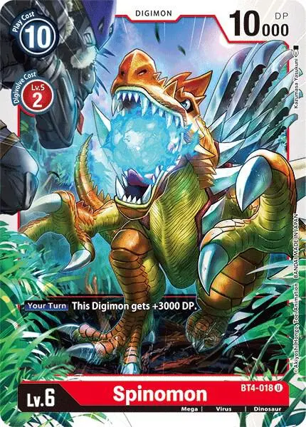 Spinomon card art