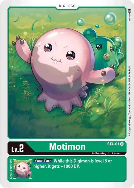 Motimon card art