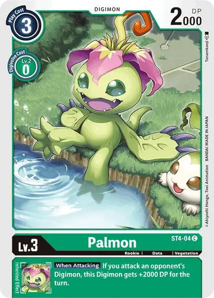 Palmon card art
