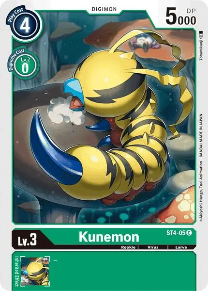 Kunemon card art