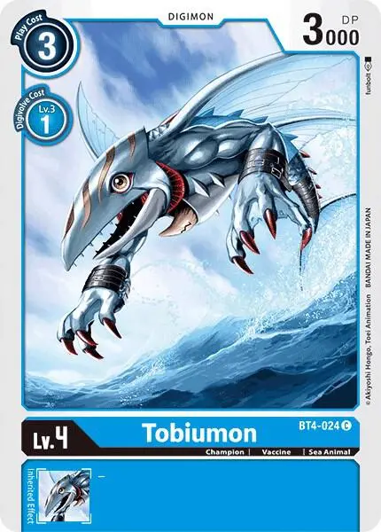 Tobiumon card art