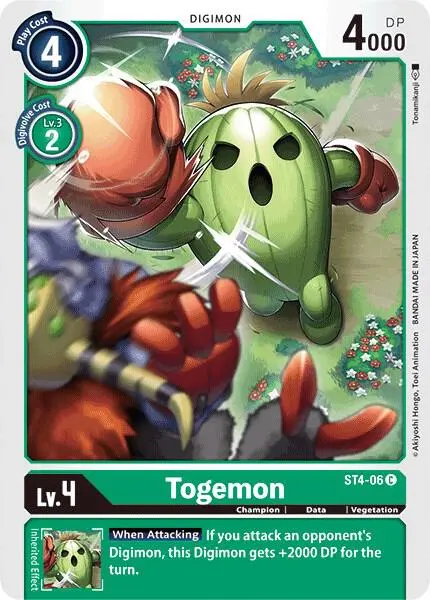 Togemon card art