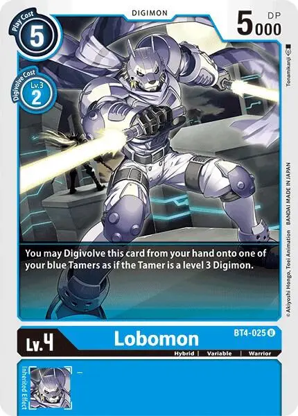 Lobomon card art