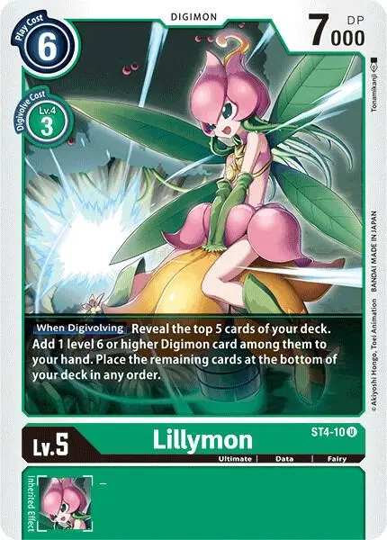 Lillymon card art