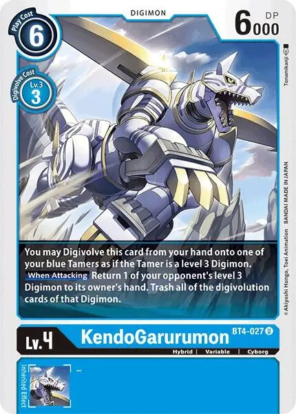 KendoGarurumon card art