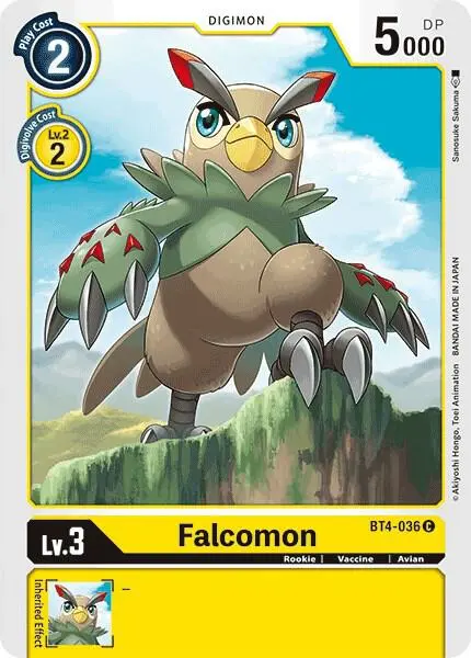 Falcomon card art