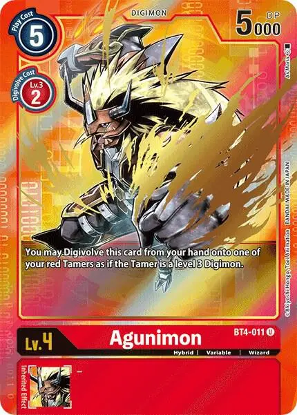 Agunimon (Alternate Art) card art
