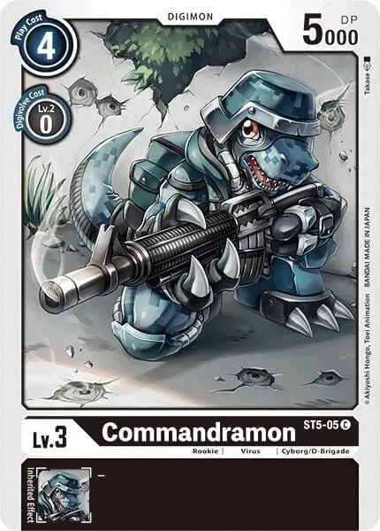 Commandramon card art