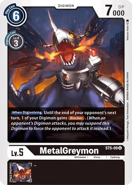 MetalGreymon card art