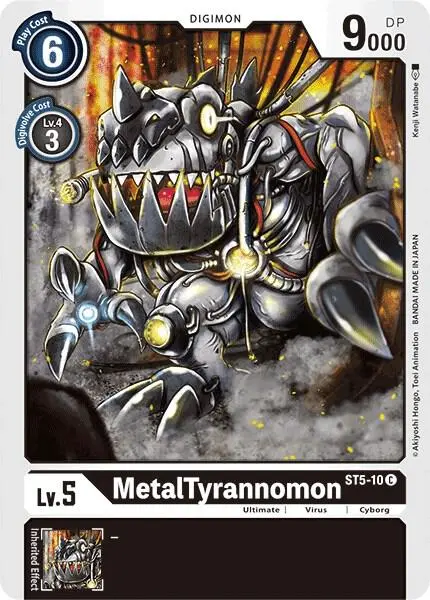 MetalTyrannomon card art