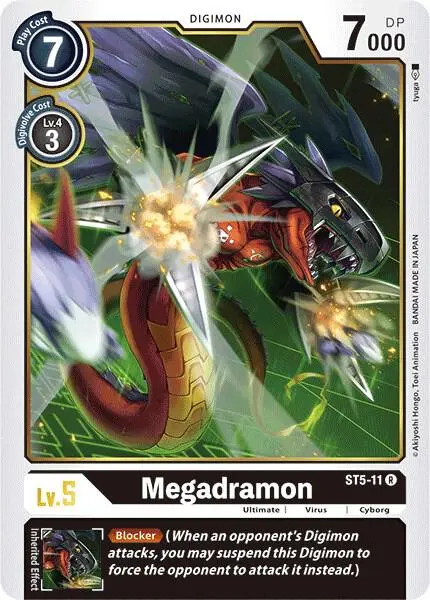 Megadramon card art