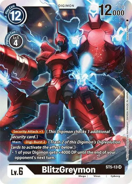 BlitzGreymon card art
