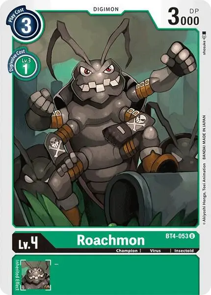 Roachmon card art