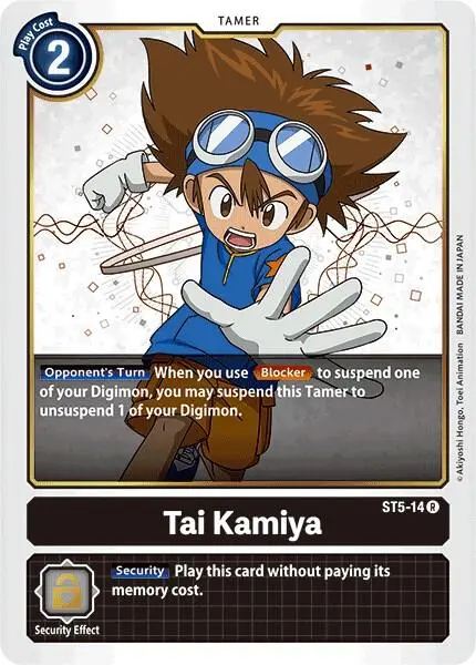 Tai Kamiya card art