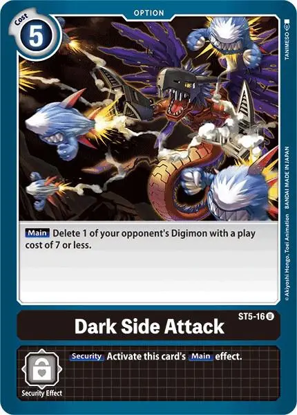 Dark Side Attack card art