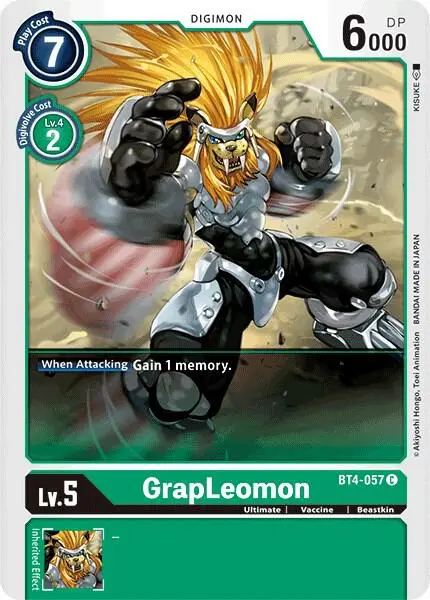 GrapLeomon card art