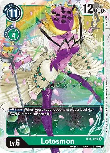Lotosmon card art
