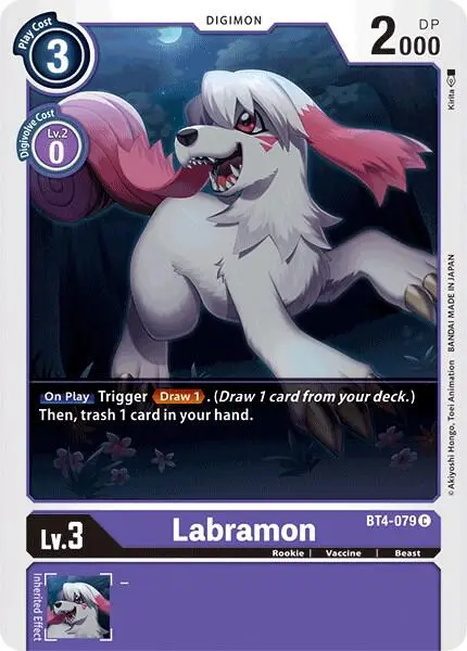 Labramon card art