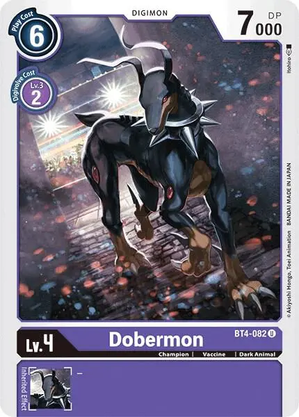 Dobermon card art