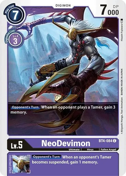 NeoDevimon card art
