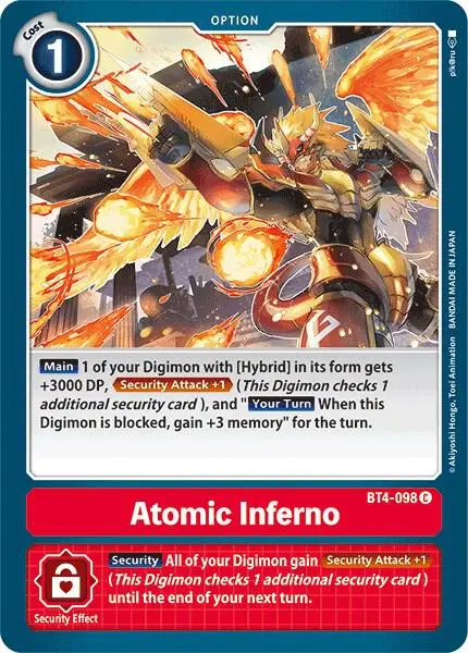 Atomic Inferno card art