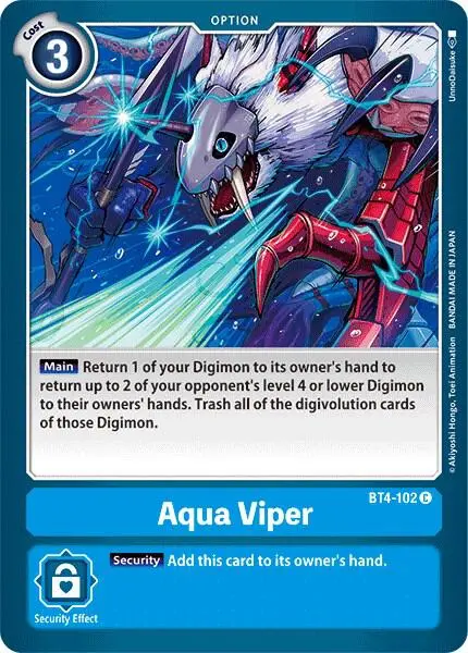 Aqua Viper card art