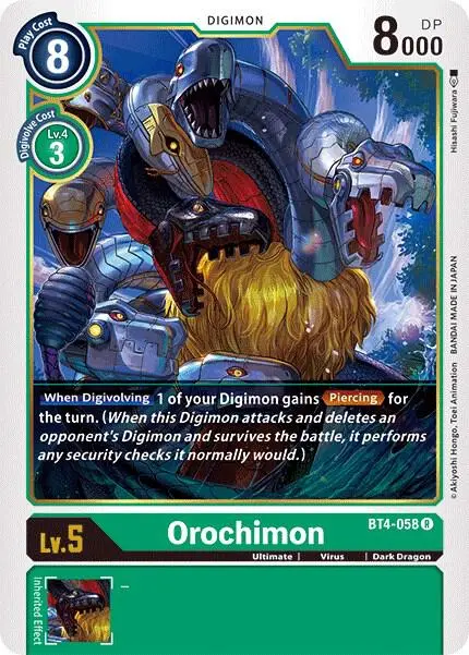 Orochimon card art