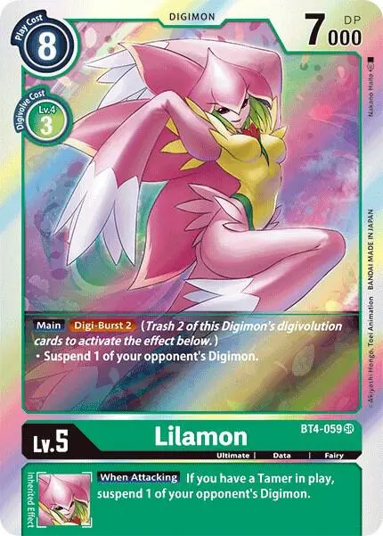 Lilamon card art