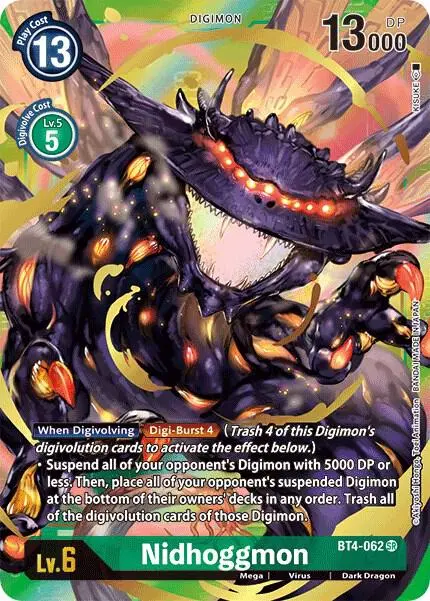 Nidhoggmon (Alternate Art) card art