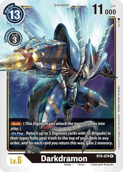 Darkdramon card art