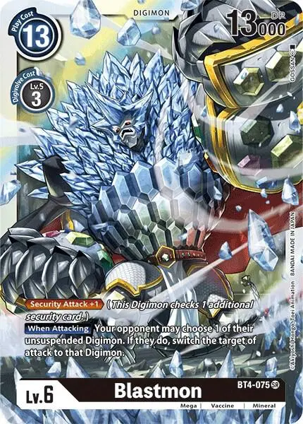 Blastmon card art