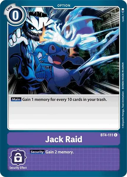 Jack Raid card art