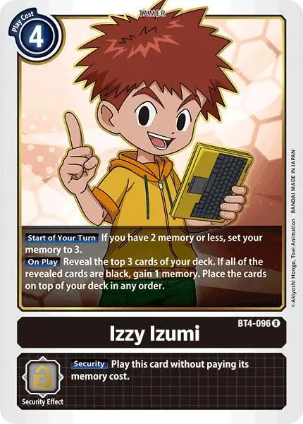 Izzy Izumi card art