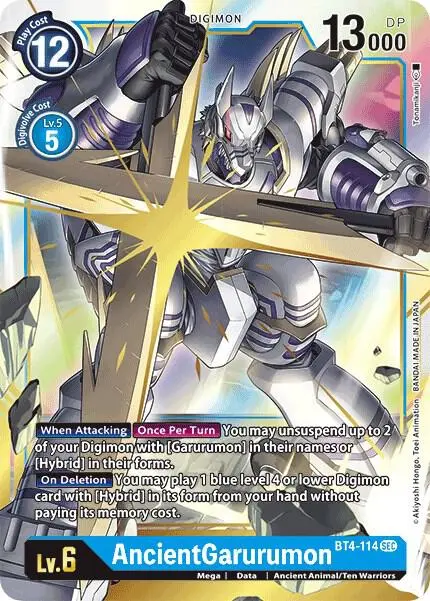 AncientGarurumon card art
