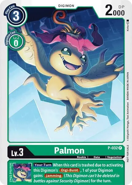 Palmon - P-032 card art