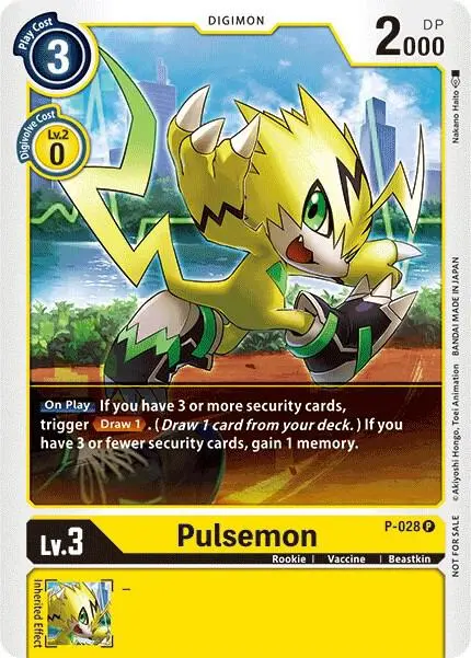 Pulsemon - P-028 card art
