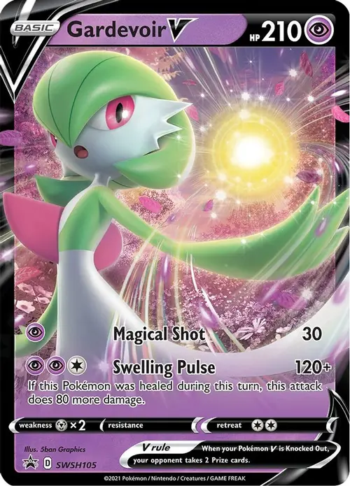 Gardevoir V - SWSH105 card art