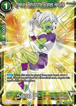 Cheelai, Behind the Scenes Heroine card art