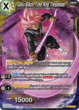 SS Rose Goku Black, Time Ring Trespasser card art